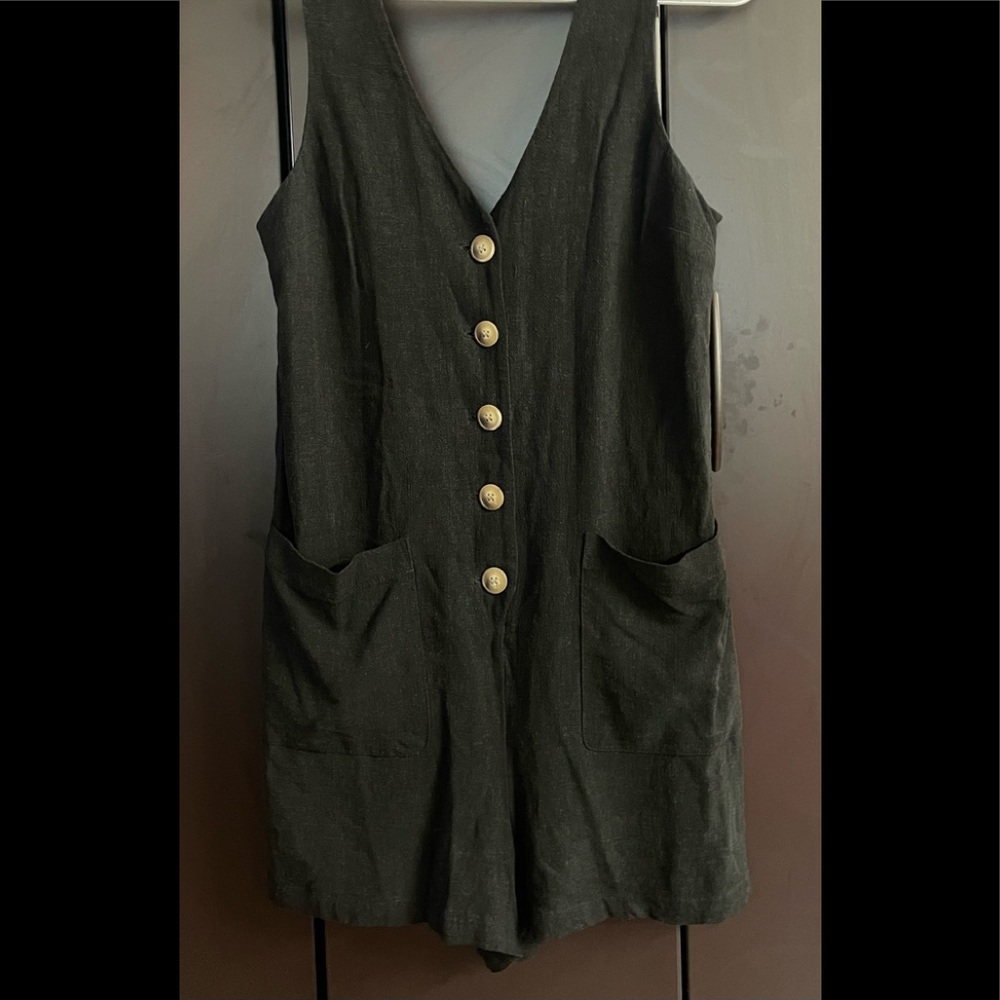 TOP-SHOP Black Romper